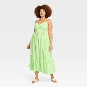 a new day Light Green Maxi Dress